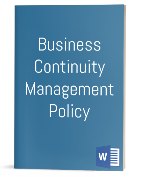 Business Continuity Management Policy