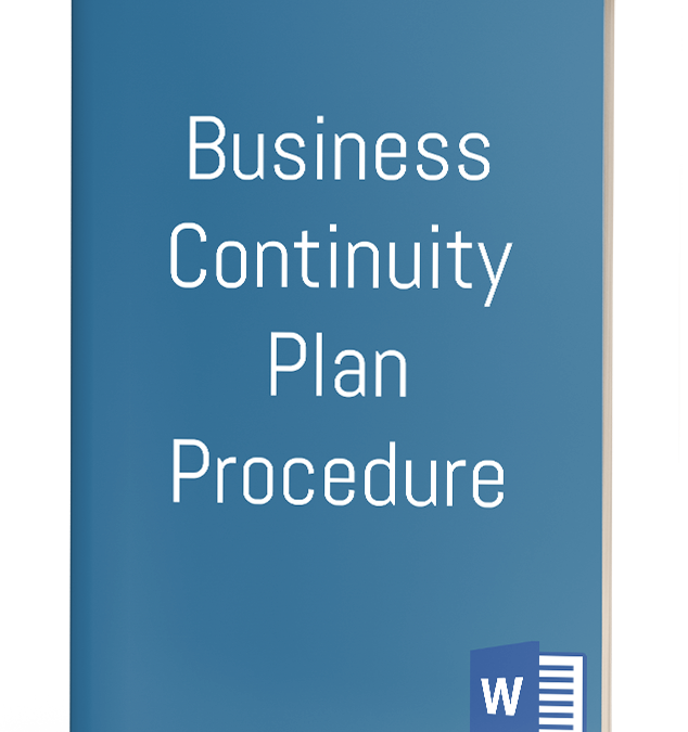 Business Continuity Plan Procedure