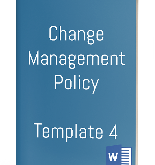 Change Management Policy – Template 4