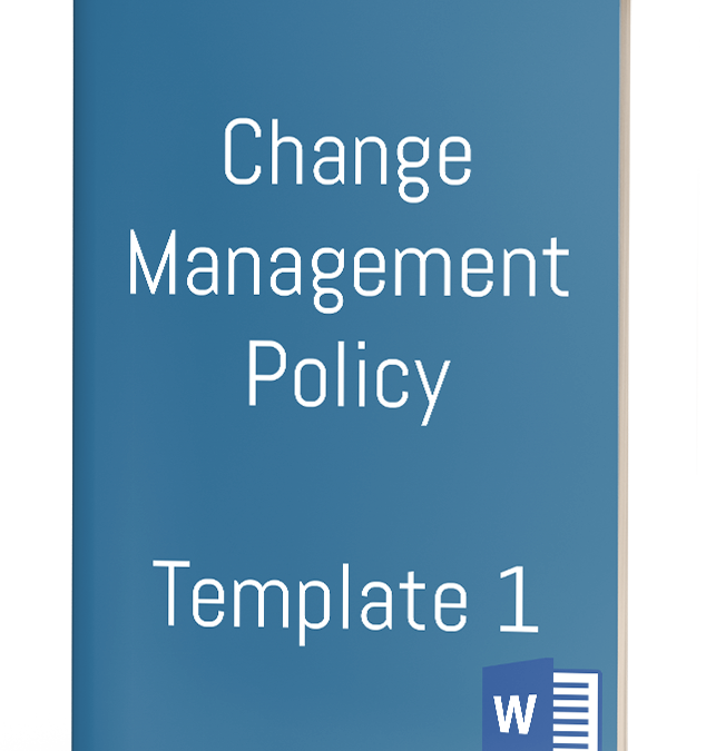 Change Management Policy – Template 1