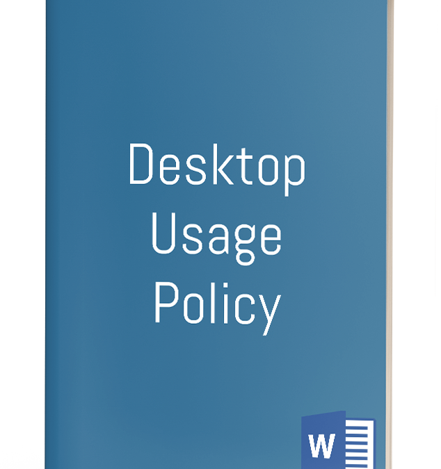 Desktop Usage Policy