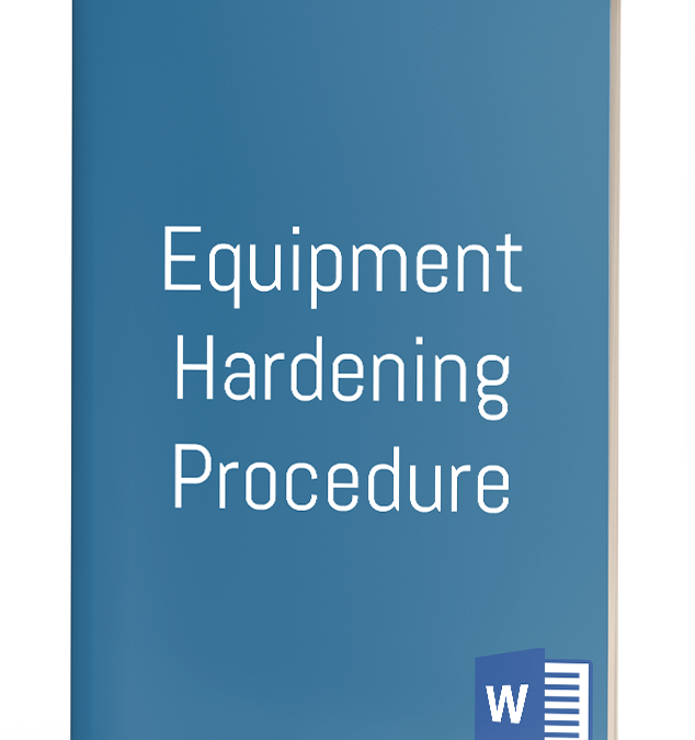 Equipment Hardening Procedure