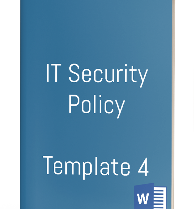 IT Security Policy – Template 4