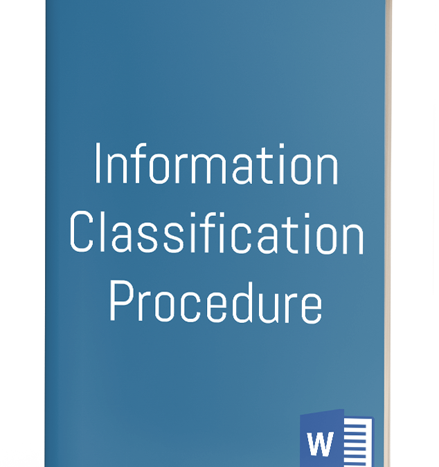 Information Classification Procedure