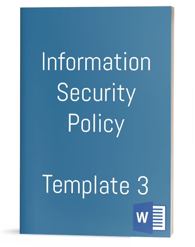 Information Security Policy Template 3 IT Procedure Template