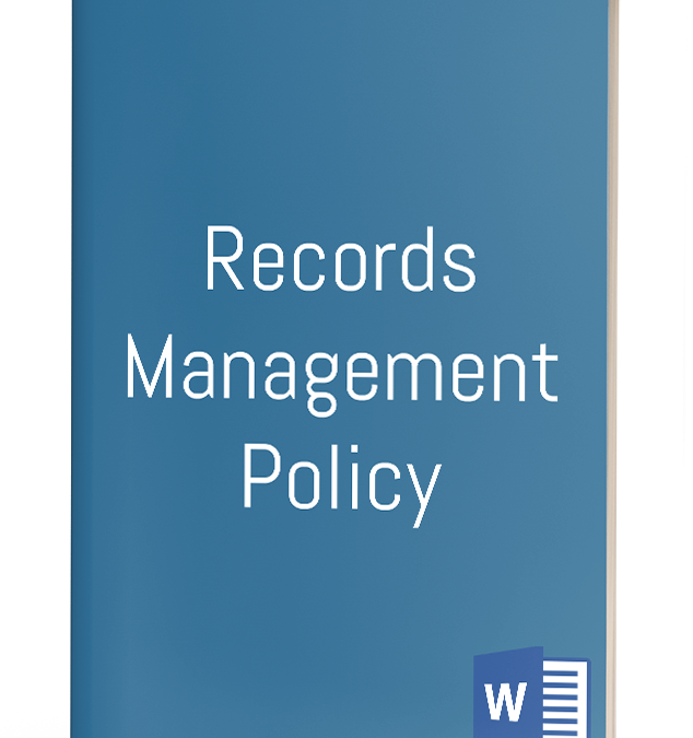 Records Management Policy