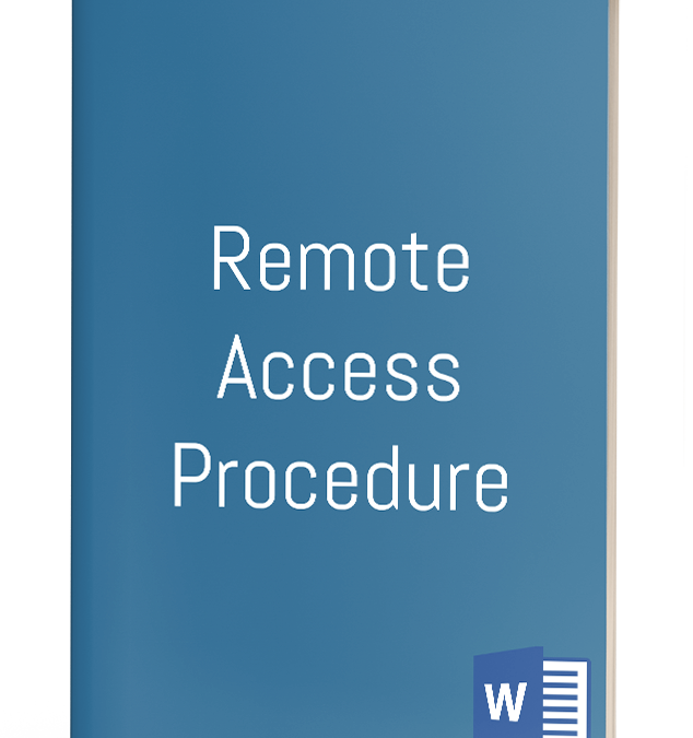 Remote Access Procedure