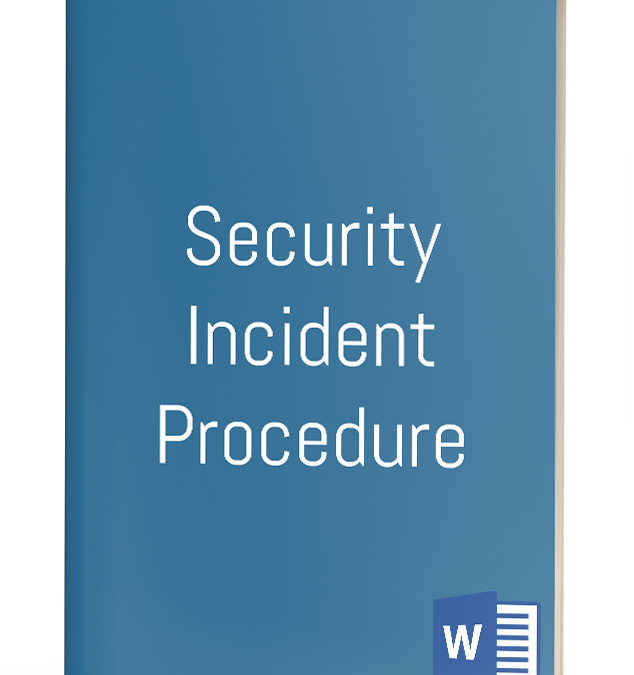 Security Incident Procedure