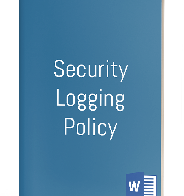 Security Logging Policy