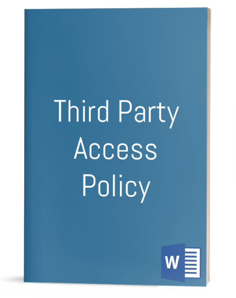 Third Party Access Policy