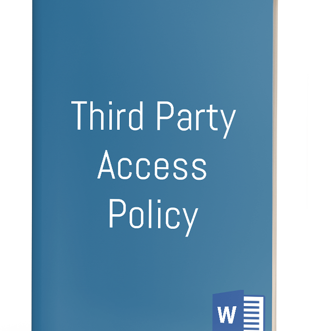 Third Party Access Policy