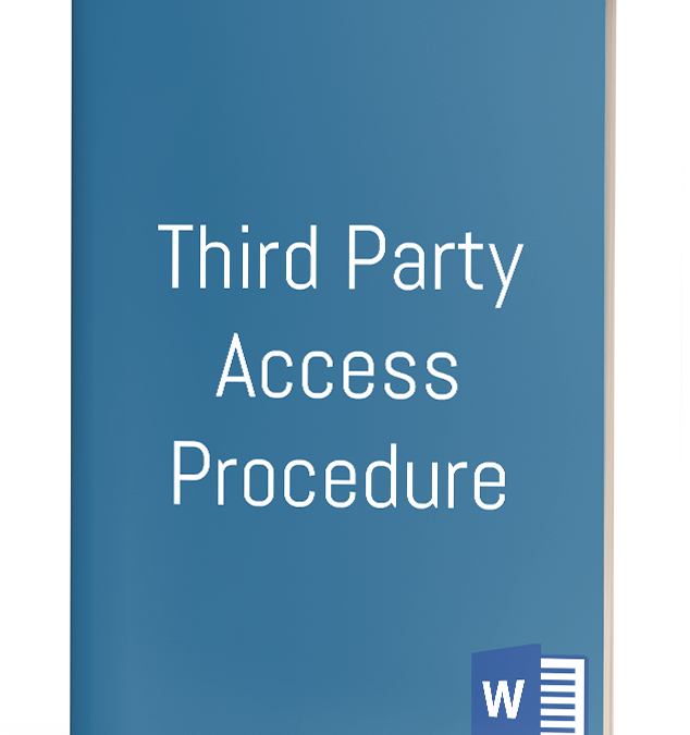 Third Party Access Procedure