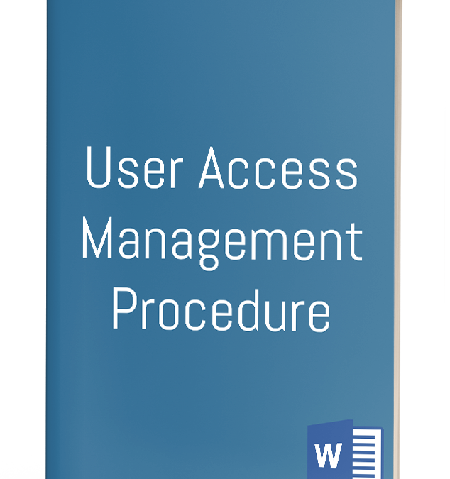 User Access Management Procedure