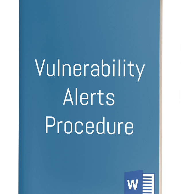 Vulnerability Alerts Procedure